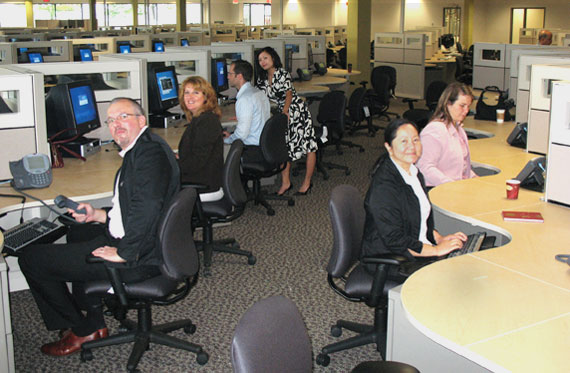 Aditya Birla Minacs' new Mississauga contact center.
