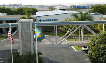 Embraer facility in Fort Lauderdale