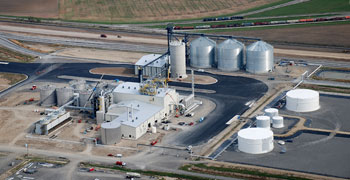 POET Biorefining's ethanol facility in Leipsic