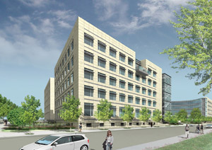 Wellmark's new headquarters in Des Moines' Western Gateway Park