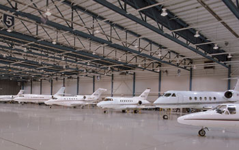 NetJets hangar