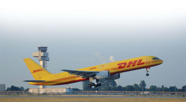 DHL Boeing 757