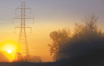 AEP transmission tower AEP transmission tower