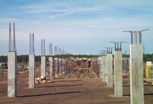 Panama City-Bay County International Airport under construction