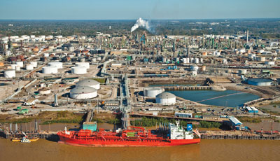 ExxonMobil is spending $500 million to increase the output of cleaner burning diesel fuel at its Baton Rouge refinery.