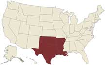 South Central States