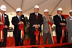 Denso groundbreaking