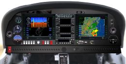 Avidyne's FlightMax Entegra flight deck