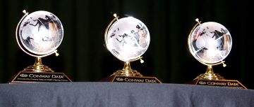 Development Hall of Fame trophies