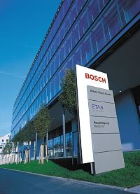 A Bosch building complex in Stuttgart-Feuerbach, Germany