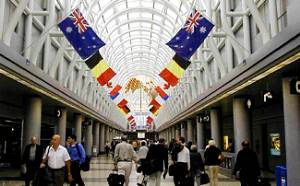 American Airlines' Terminal at O'Hare
