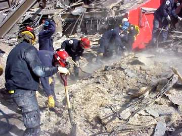 FEMA photo, World Trade Center cleanup