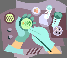 Lab experiment graphic