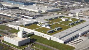 Ford truck plant in Dearborn