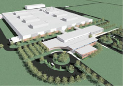 Rendering of PACCAR plant
